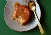 Tamal Ray’s recipe for gingerbread pudding with caramel sauce