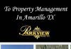 Property Management Amarillo Texas