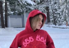 Oversized hoodies are perfect for layering in the colder weather