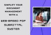 Simplify Your Document Management with a Web-Based PDF Submittal System